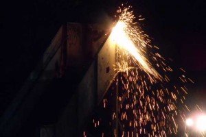 More sparks fly